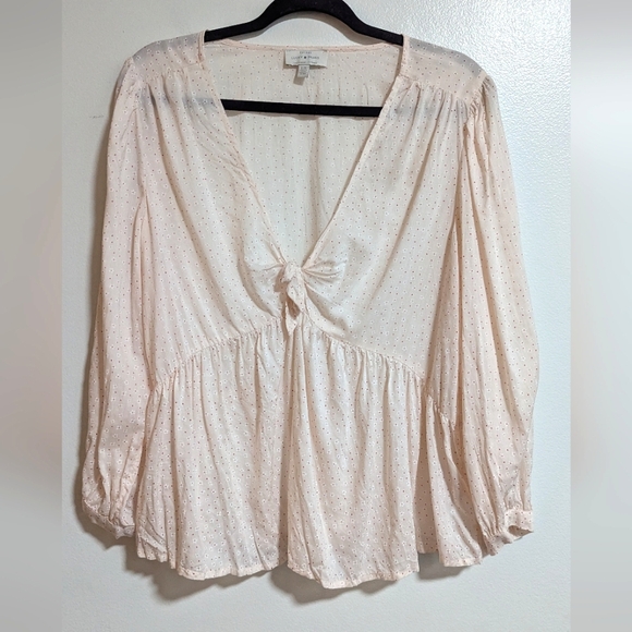 Lucky Brand Floral Blouse - Picture 1 of 9